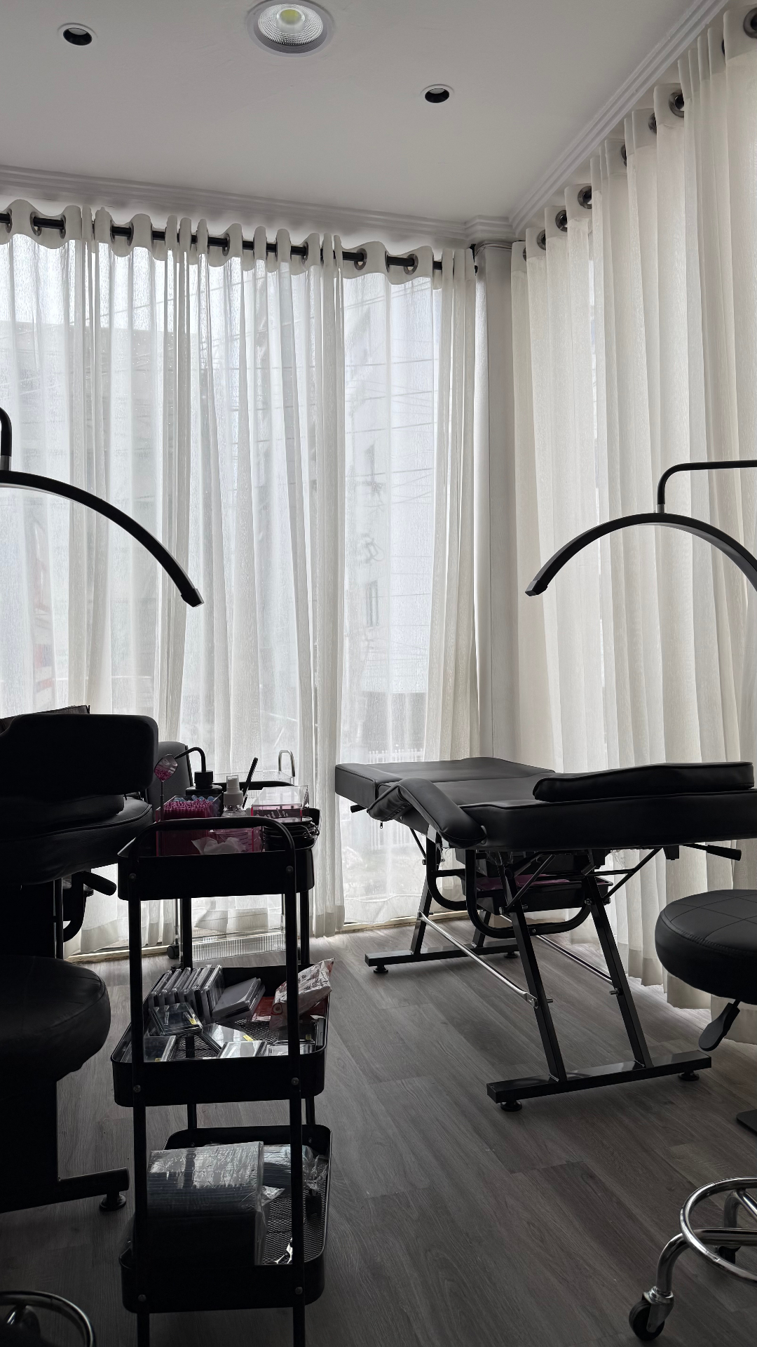 Inside the Lashedbylara Lagos studio